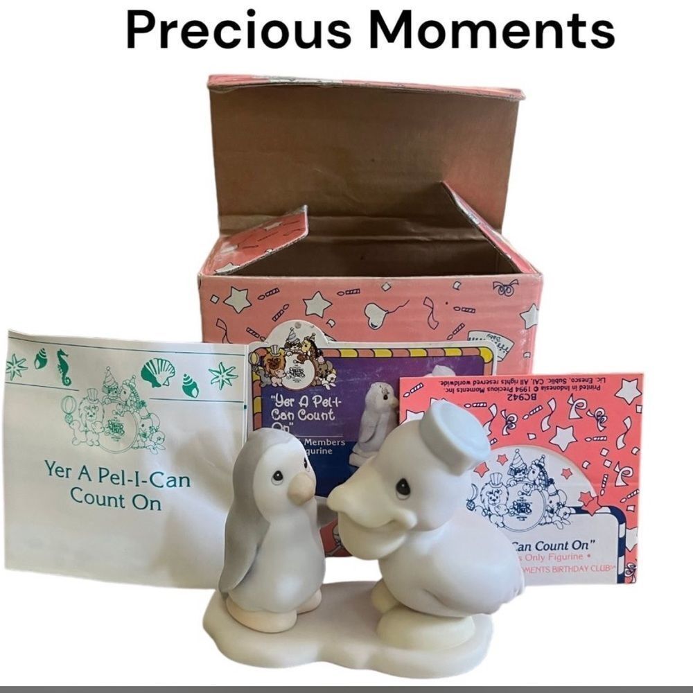 Precious Moments “Yer A Pel-I-Can Count On”